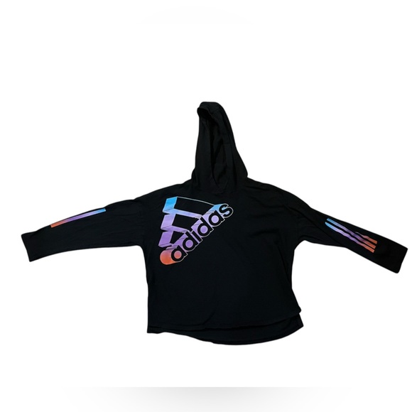 Adidas Hooded Graphic Tee - Picture 2 of 7